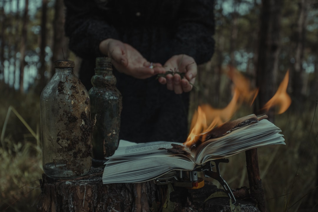 Photo Burning letters