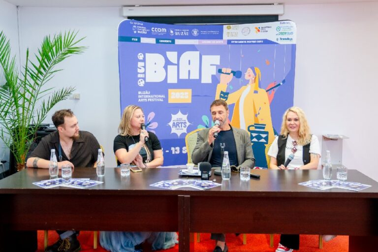 Raoul Bova, întâlnire cu publicul din Buzău: „Mă bucur că BIAF m-a adus aici, nu am mai fost în România. Mi-ar plăcea să joc în filme românești”