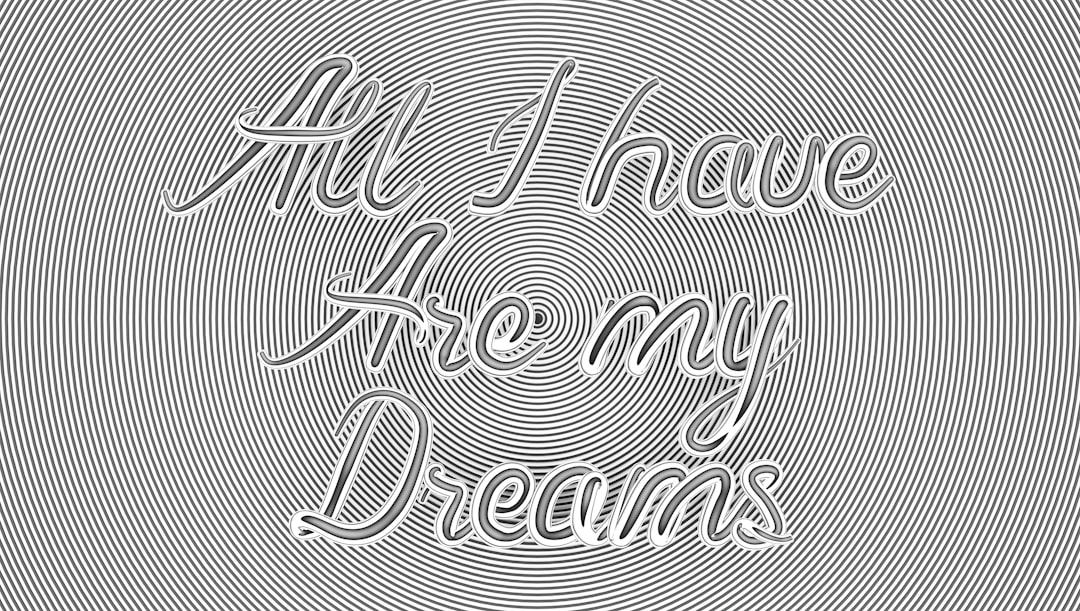 Photo dreams with unknown people